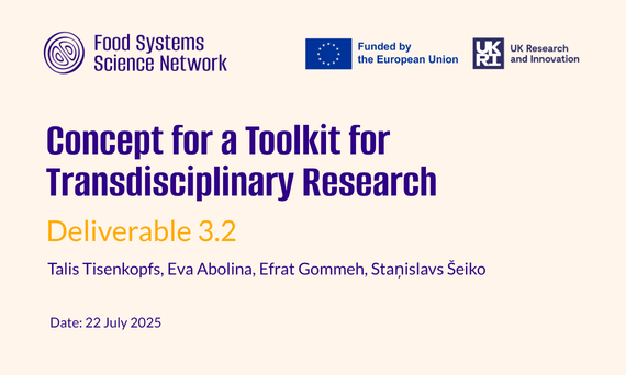D3.2 Concept for a Toolkit for Transdisciplinary Research