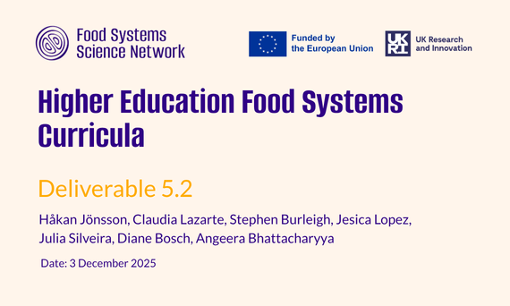 D5.2 Higher Education Food Systems Curricula