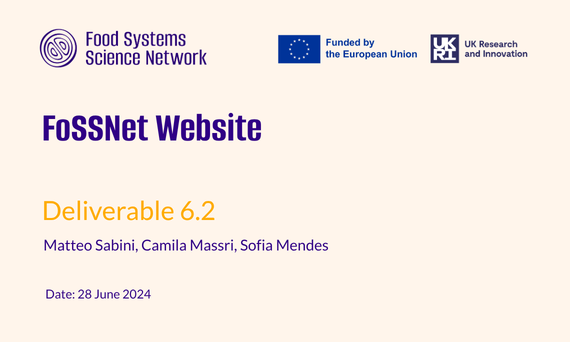 D6.2 FoSSNet website